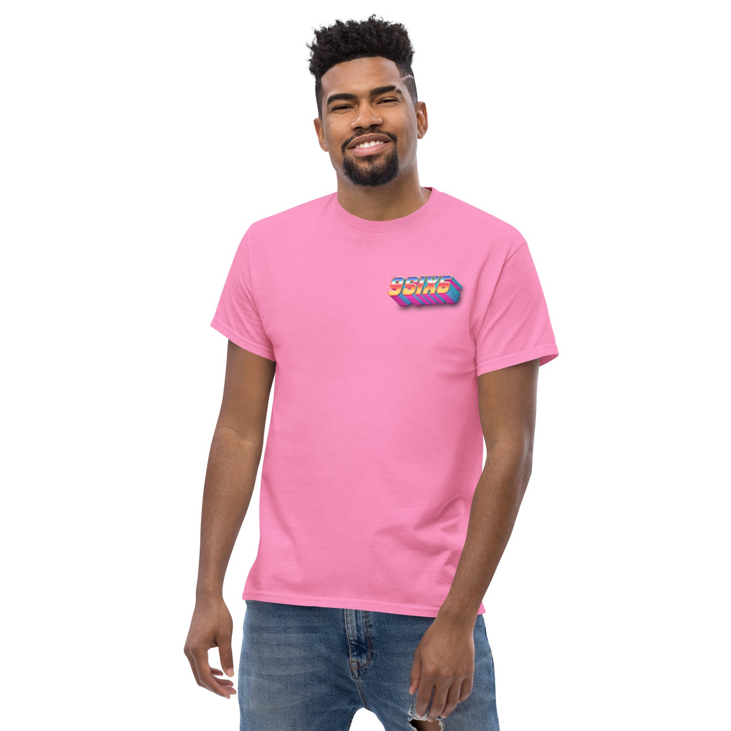 9Six6 Synthwave: Men's classic tee