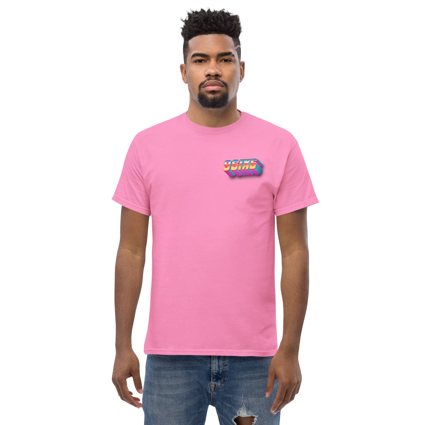 9Six6 Synthwave: Men's classic tee