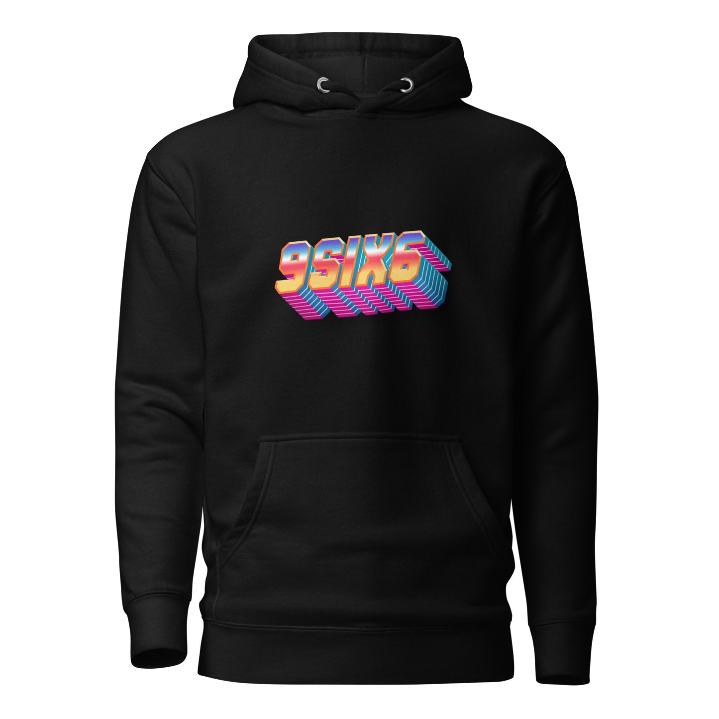 9Six6 Synthwave: Unisex Hoodie